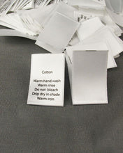 Load image into Gallery viewer, Care Labels