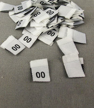 Load image into Gallery viewer, White Size Pips Numbers
