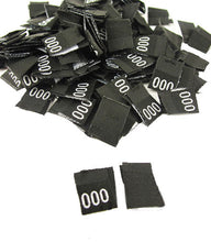 Load image into Gallery viewer, Black Size Pips Numbers
