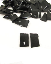 Load image into Gallery viewer, Black Size Pips Numbers
