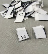 Load image into Gallery viewer, White Size Pips Numbers
