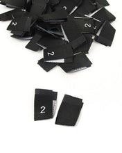 Load image into Gallery viewer, Black Size Pips Numbers
