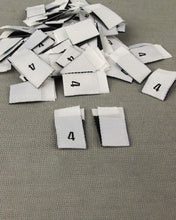 Load image into Gallery viewer, White Size Pips Numbers
