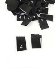 Load image into Gallery viewer, Black Size Pips Numbers
