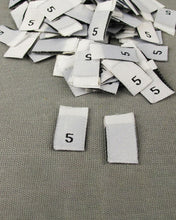 Load image into Gallery viewer, White Size Pips Numbers
