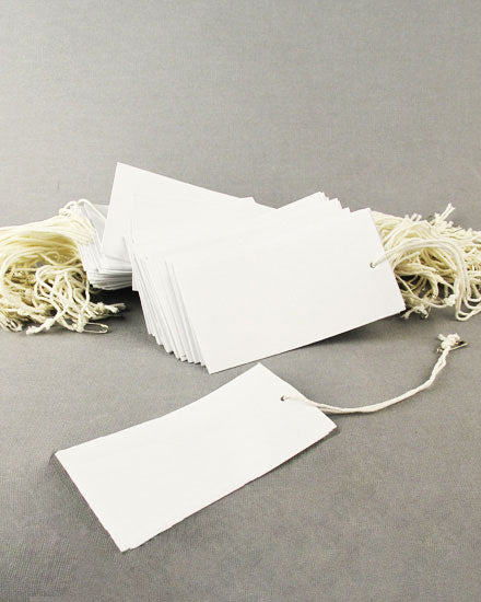 White Blank Tag